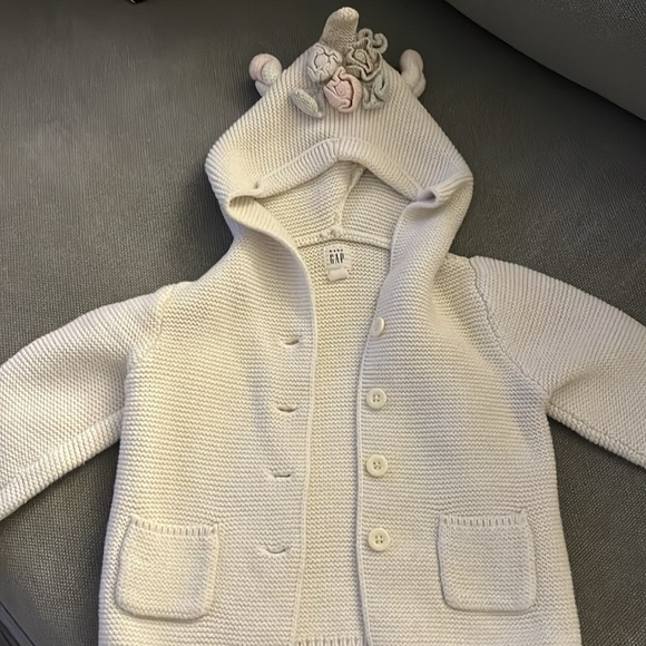Baby gap unicorn sweater - Picture 2 of 5